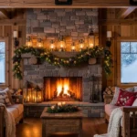 26 Rustic Christmas Decor Ideas That Bring Warm Cabin Vibes