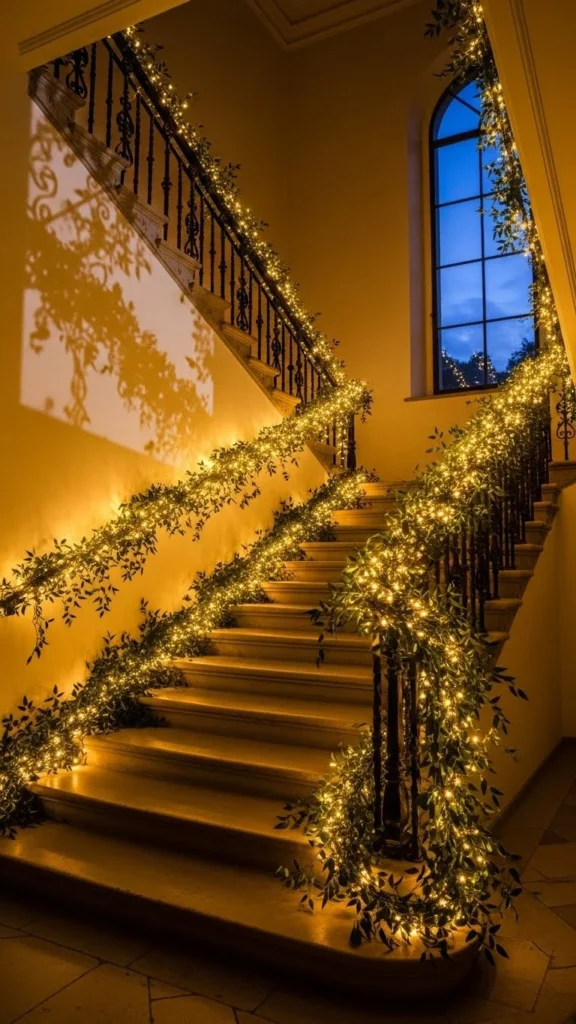 Add Twinkling Lights for Glow and Dimension