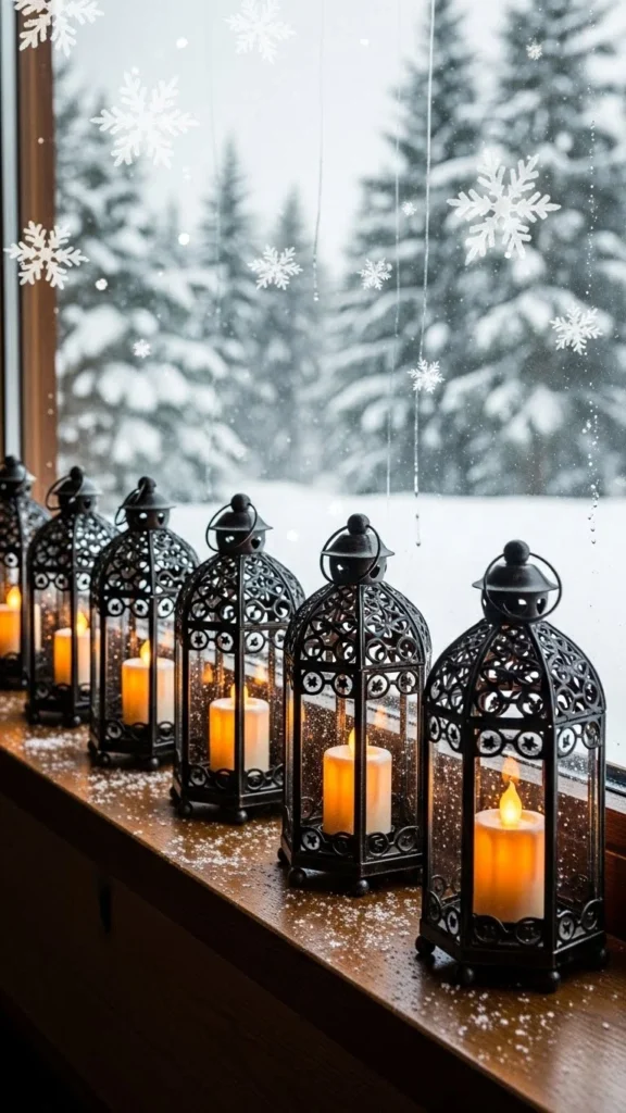 Candle Lantern Windowsill