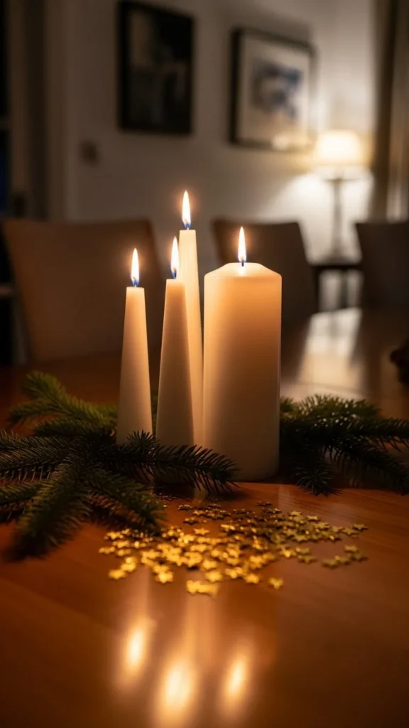 Candle Trios for Soft Lighting