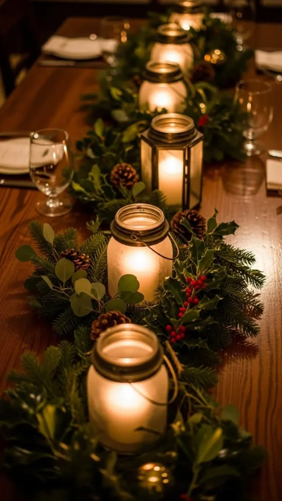 Candlelit Lantern Centerpieces