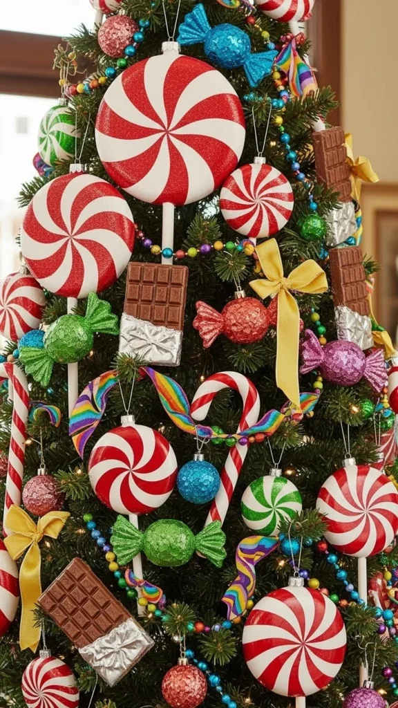 Candy-Inspired Sweet Treat Tree