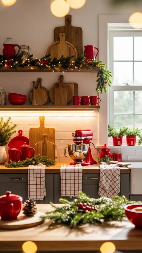 Christmas kitchen decor