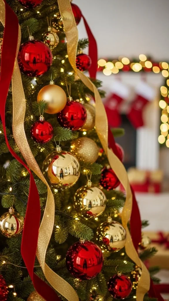 Classic Red & Gold Harmony