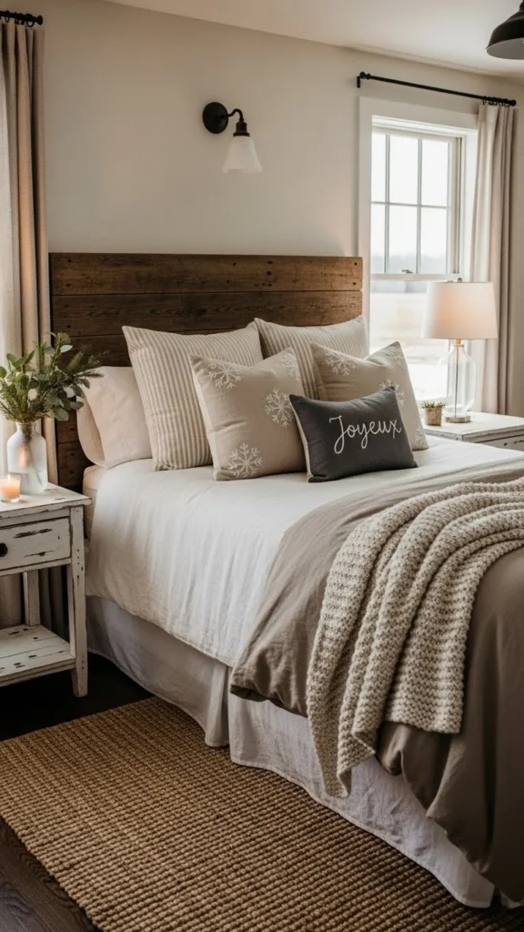 Cozy Bedroom Holiday Layers
