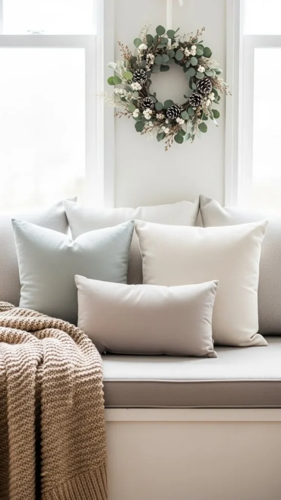 Cozy Window Seat Touches