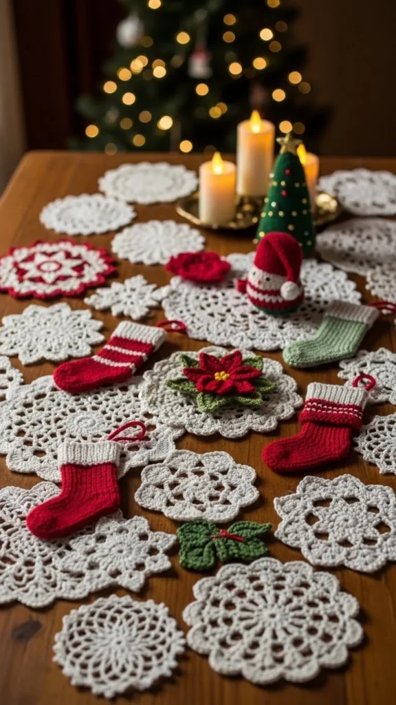 Crocheted or Knit Accents