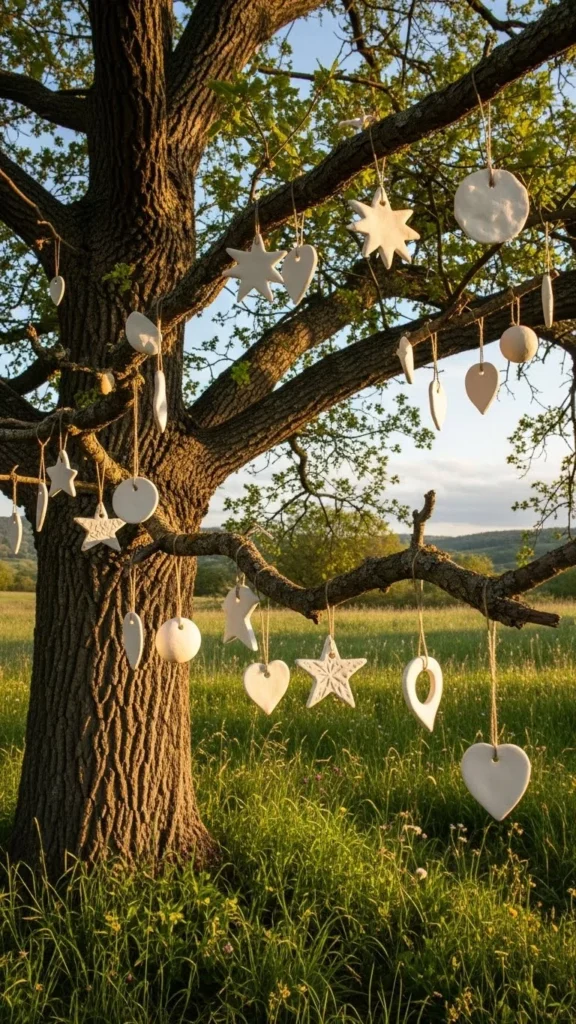 DIY Clay Ornament Craft Tree