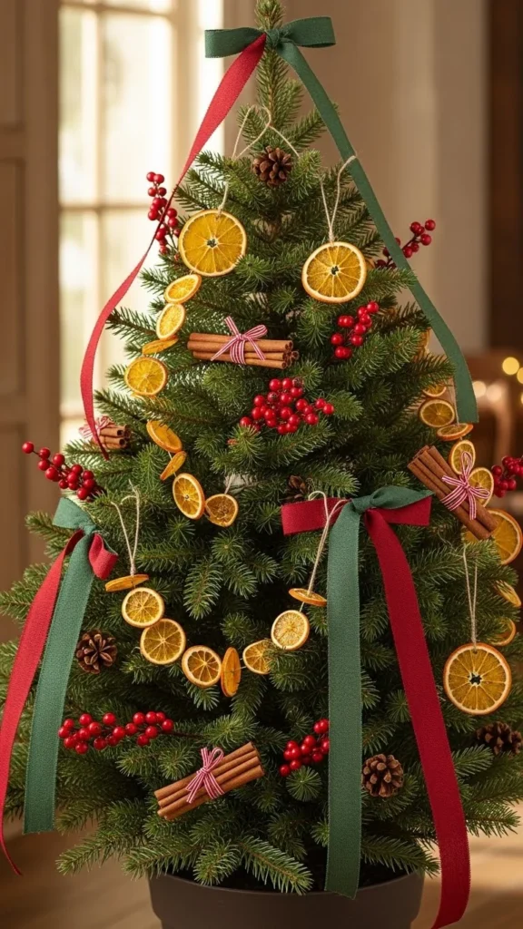 Dried Orange & Cinnamon Tree