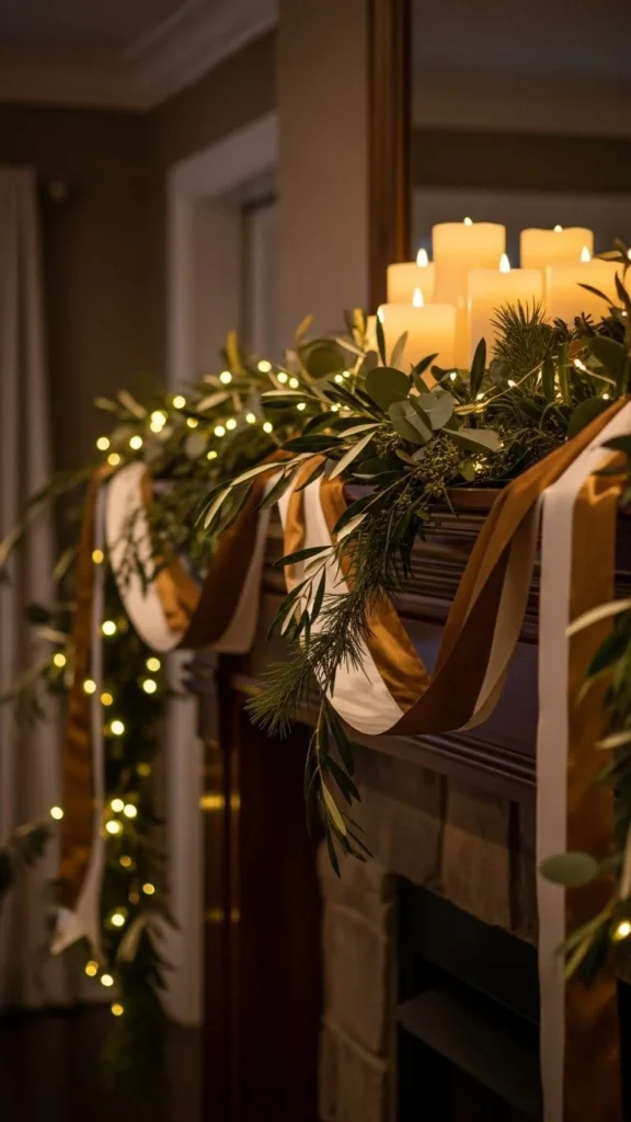 Elegant Ribbon Garland