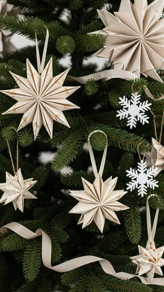 Handmade Paper Ornament Tree