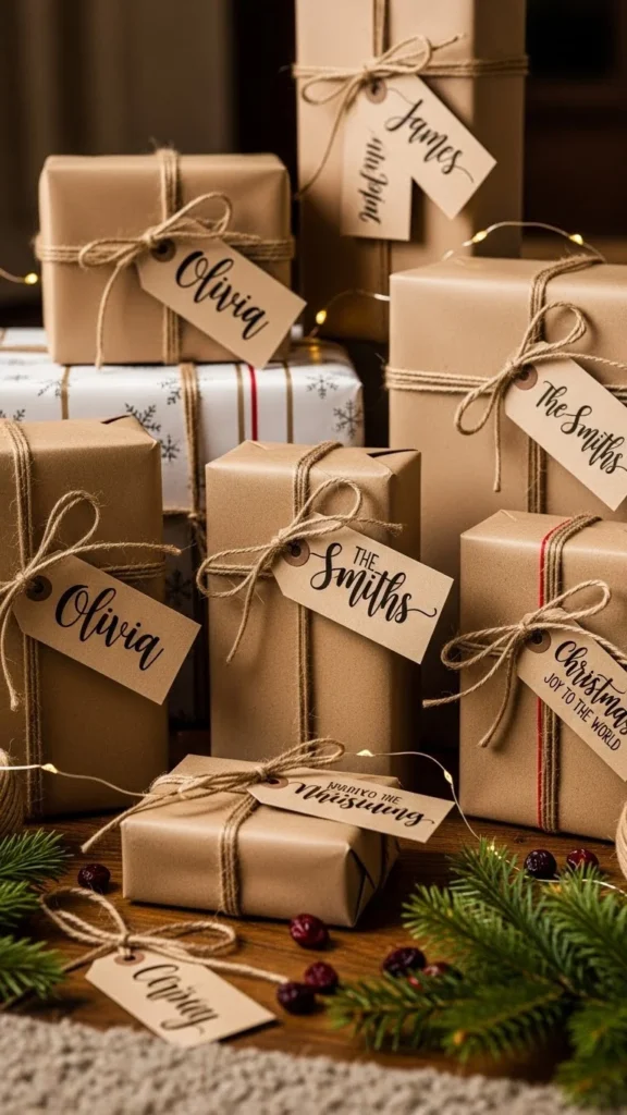 Handwritten Gift Tags