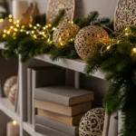 How to Style Christmas Shelves That Feel Cozy & Curated