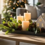 How to style a Christmas coffee table