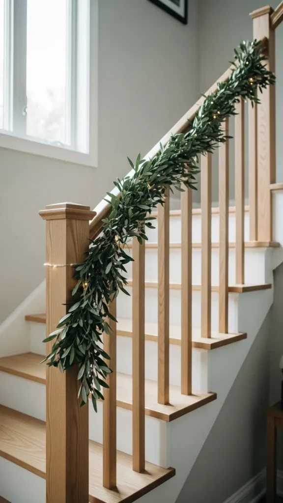 Minimal Stair Garland