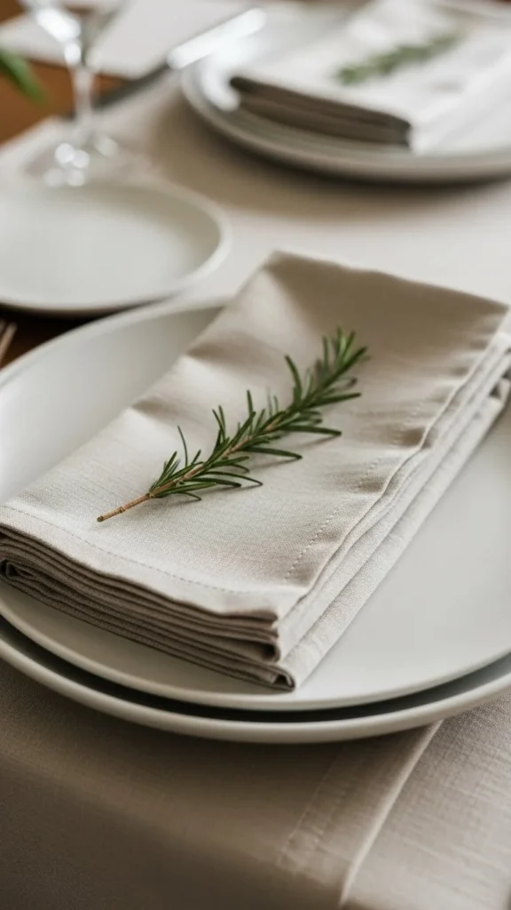 Neutral Linen Napkins