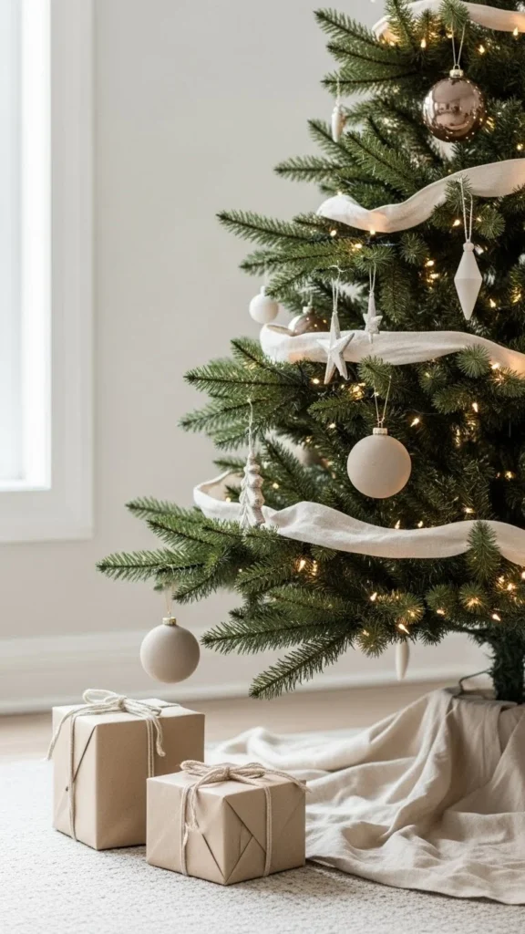 Neutral Tree With Simple Ornaments