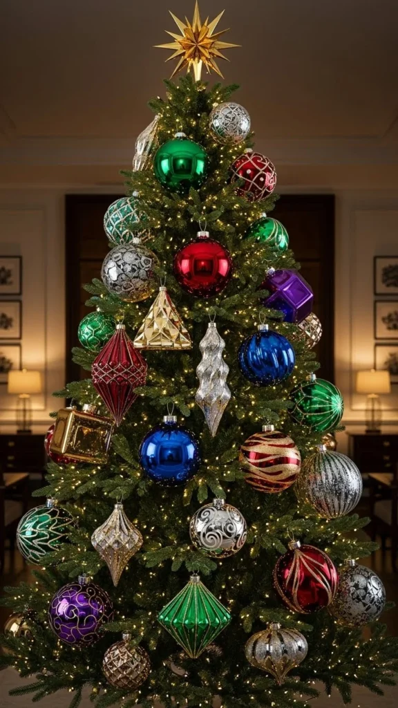Oversized Ornament Statement Tree