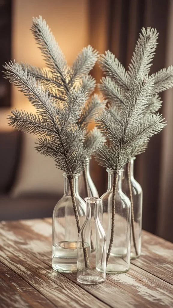 Painted Pine Branches