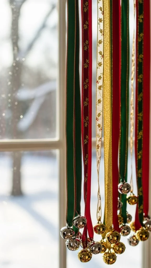 Ribbon and Bell Hanging Strands
