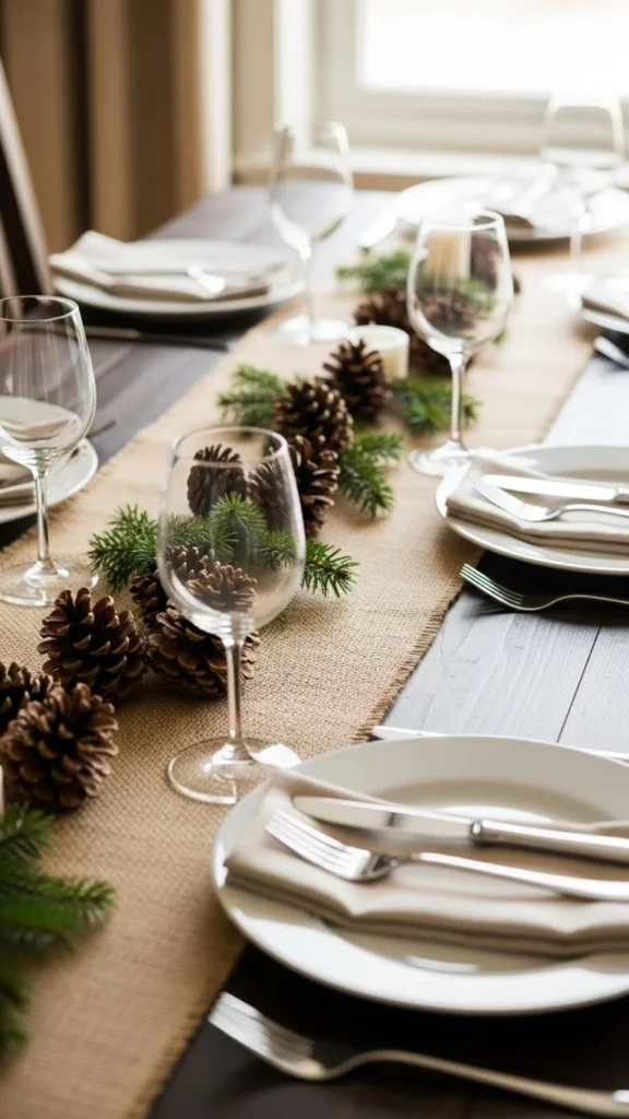 Rustic Burlap Runner