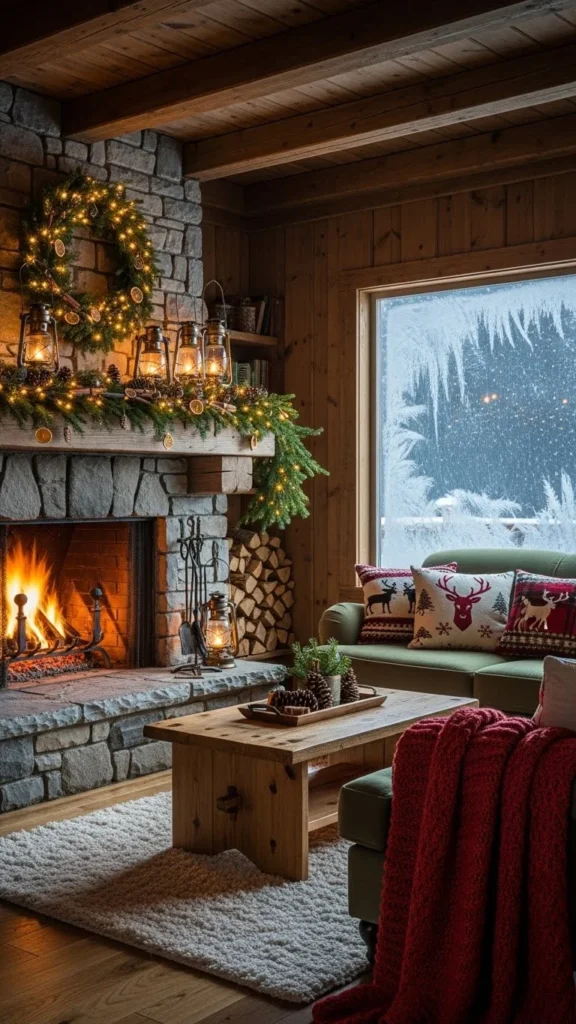 Rustic Christmas decor
