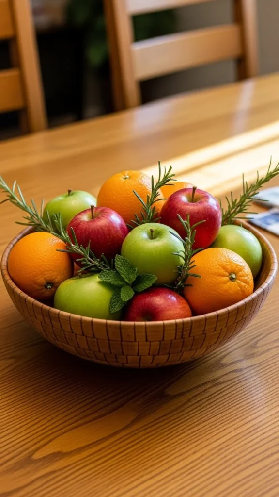 Seasonal Fruit in Bowls