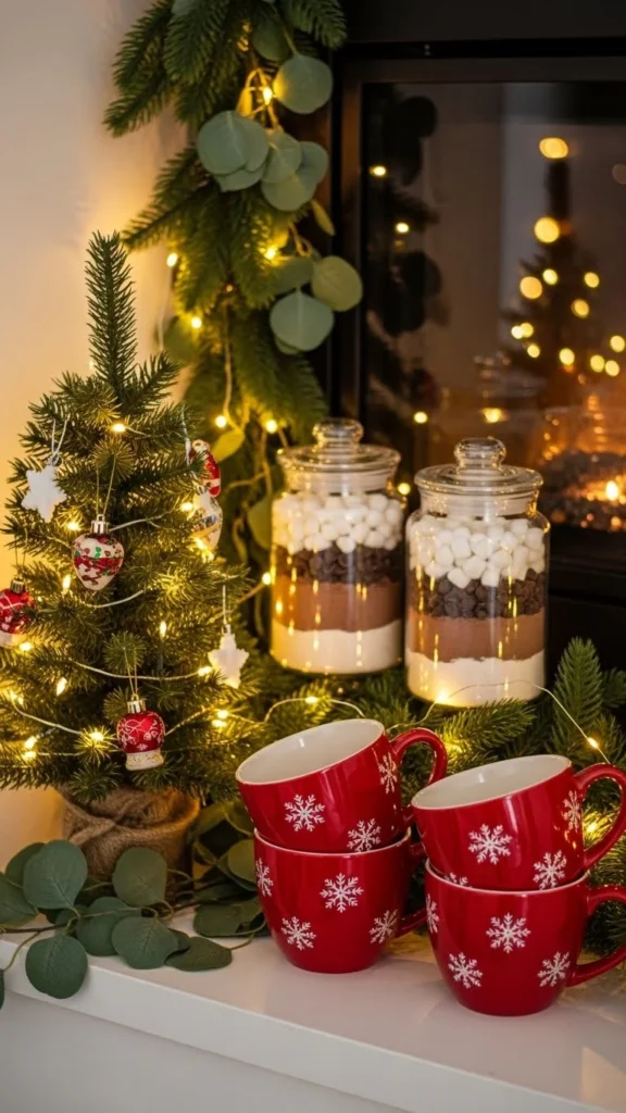 Style a Christmas Coffee Station