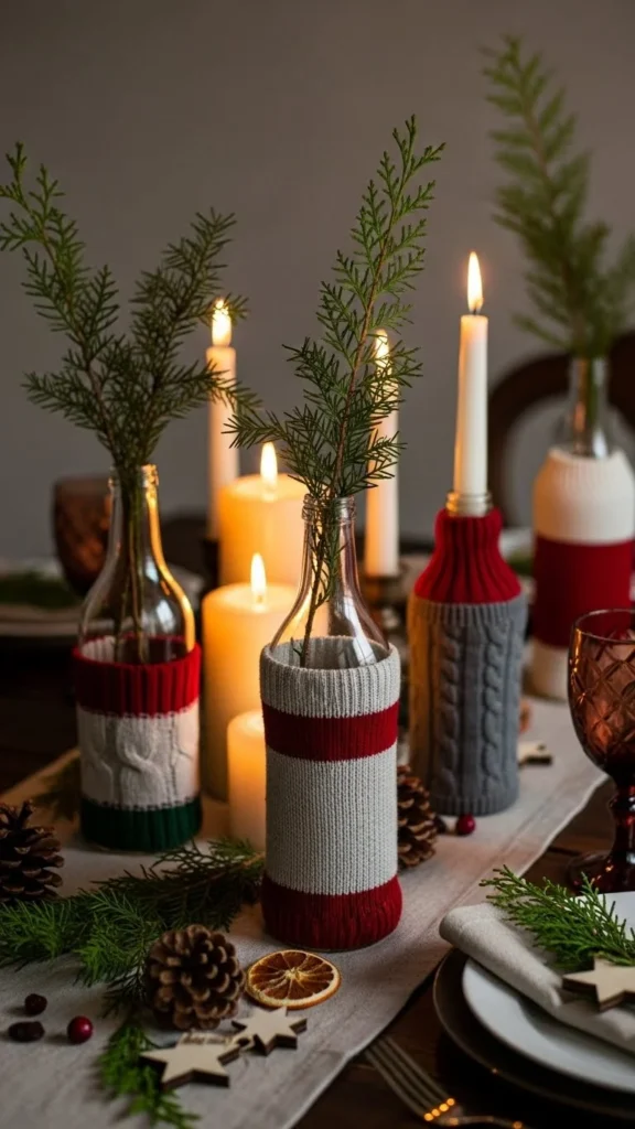 Sweater Sleeve Bottle Covers