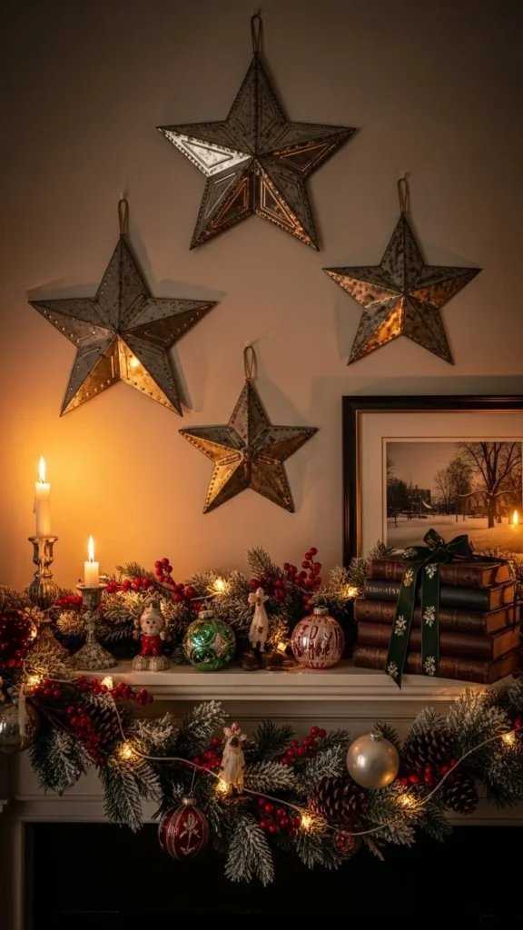 Tin Star Wall Decor