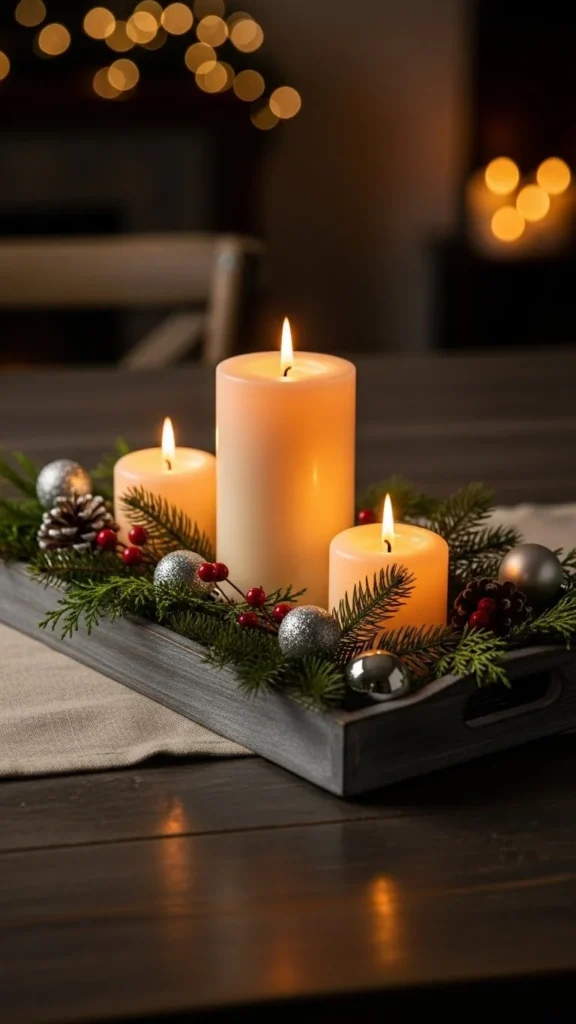 Tray-Based Table Decor