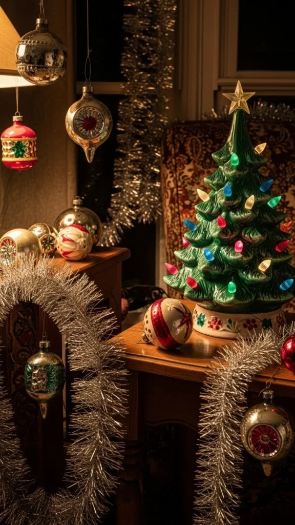 Vintage Christmas decor