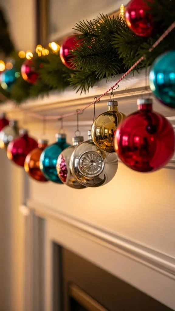 Vintage-Inspired Ornament Garland