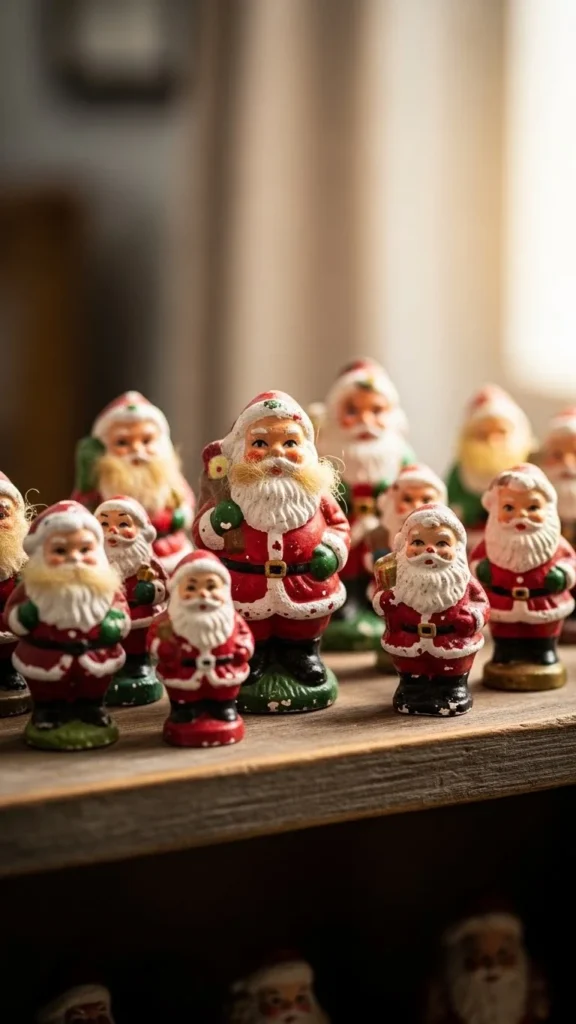 Vintage Santa Figurines