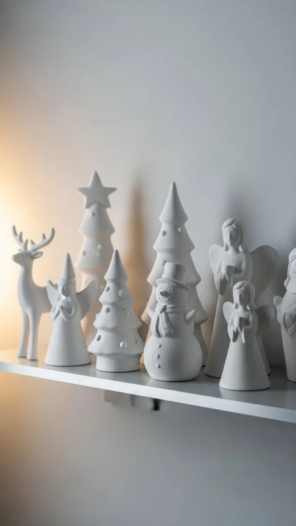 White Ceramic Decor Pieces