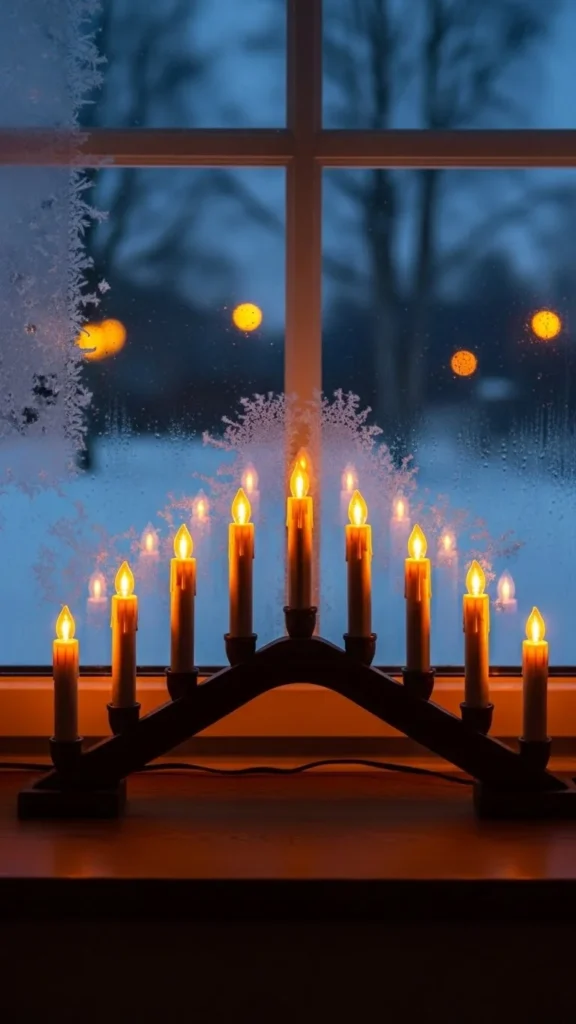 Window Candle Bridge