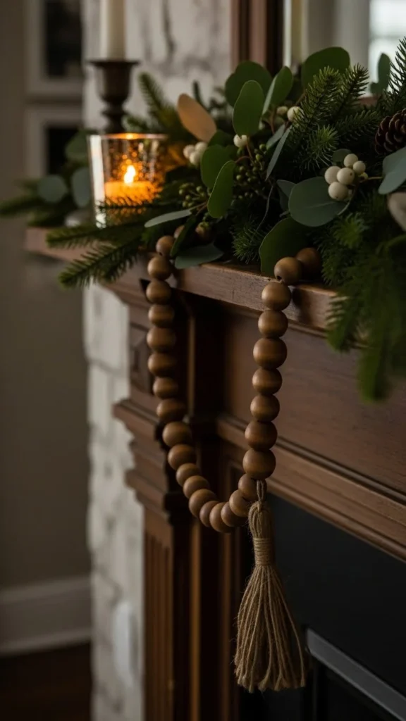 Wooden Bead Garland