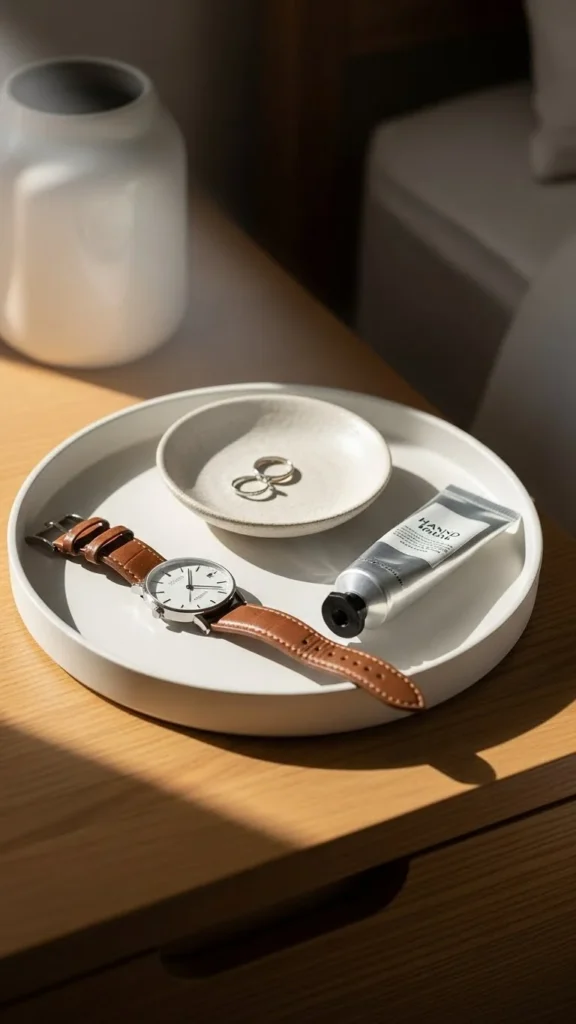 Add a Tray to Instantly Look Organized