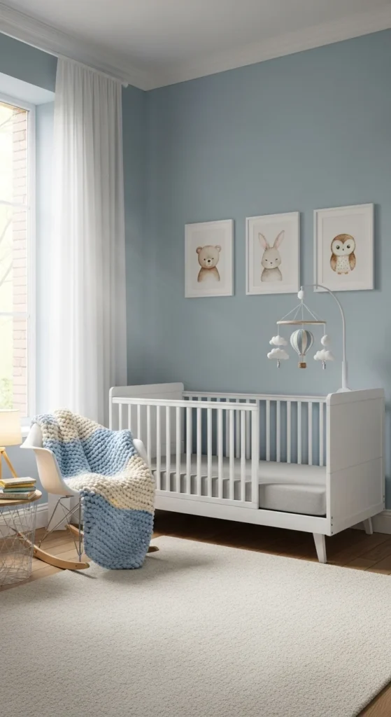 Choose Soft, Calming Colors