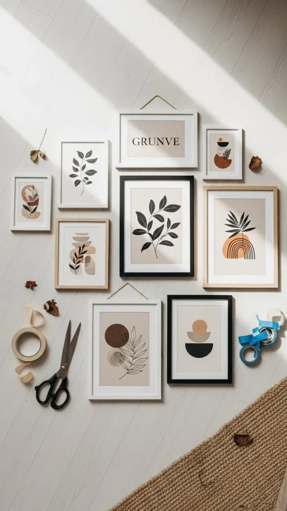 Design a Gallery Wall That Feels Balanced