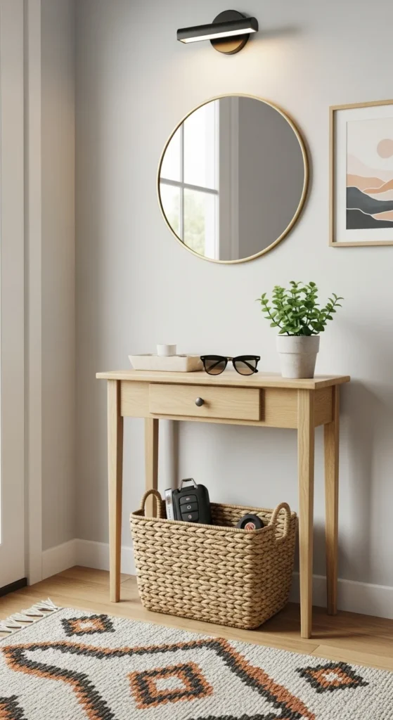 Display Baskets in Unexpected Places