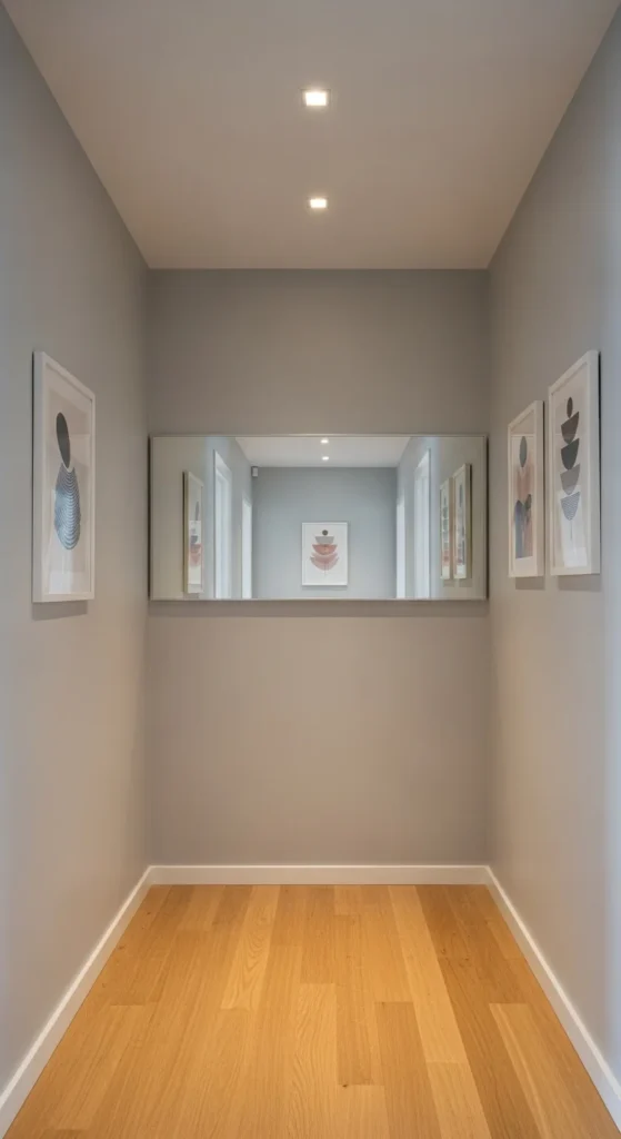 Hang Mirrors at Eye Level for Natural Flow