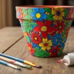 How to Decorate Clay Pots Using Easy Decoupage Techniques