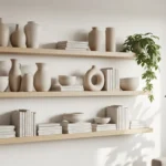 How to Style Floating Shelves Like a Minimalist Designer
