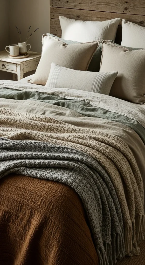 Layer Textiles for Cozy Comfort