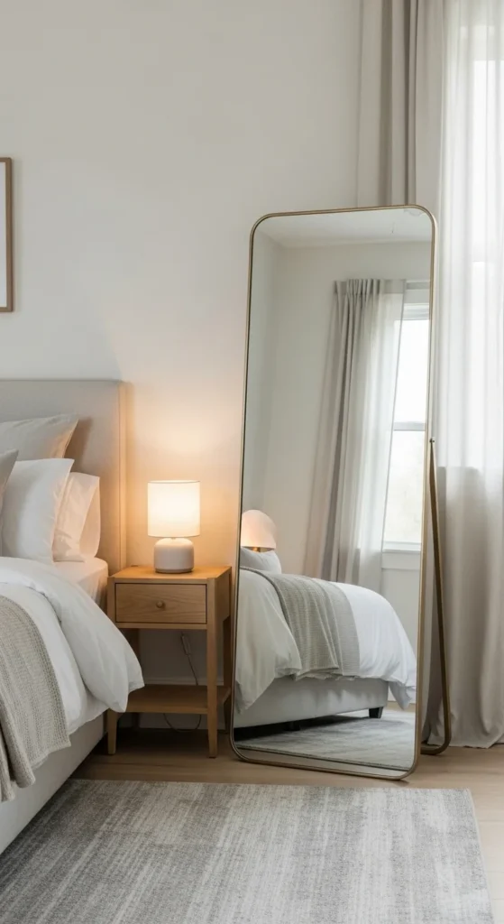 Use Large Mirrors Instead of Many Small Ones