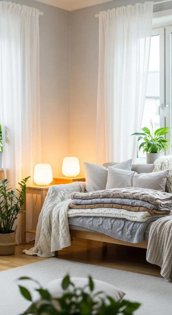 how to decorate a Scandinavian room