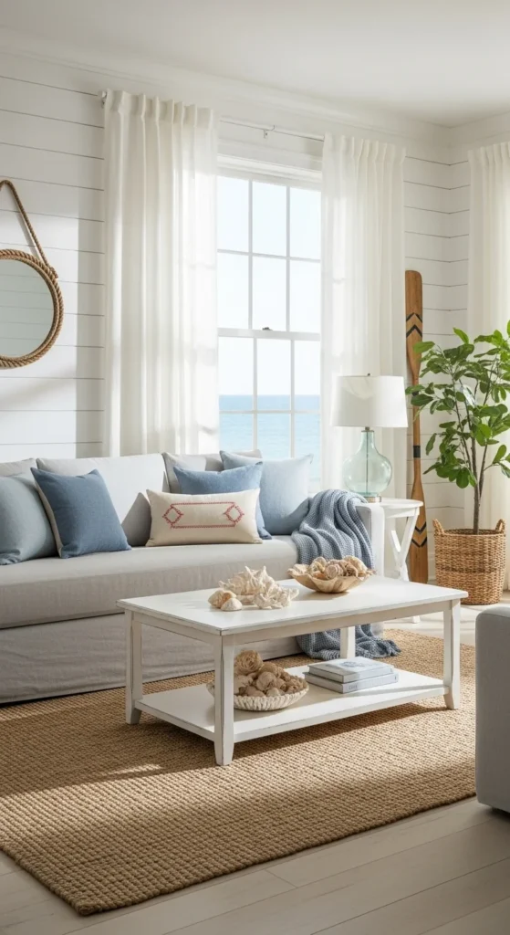 how to decorate a coastal room