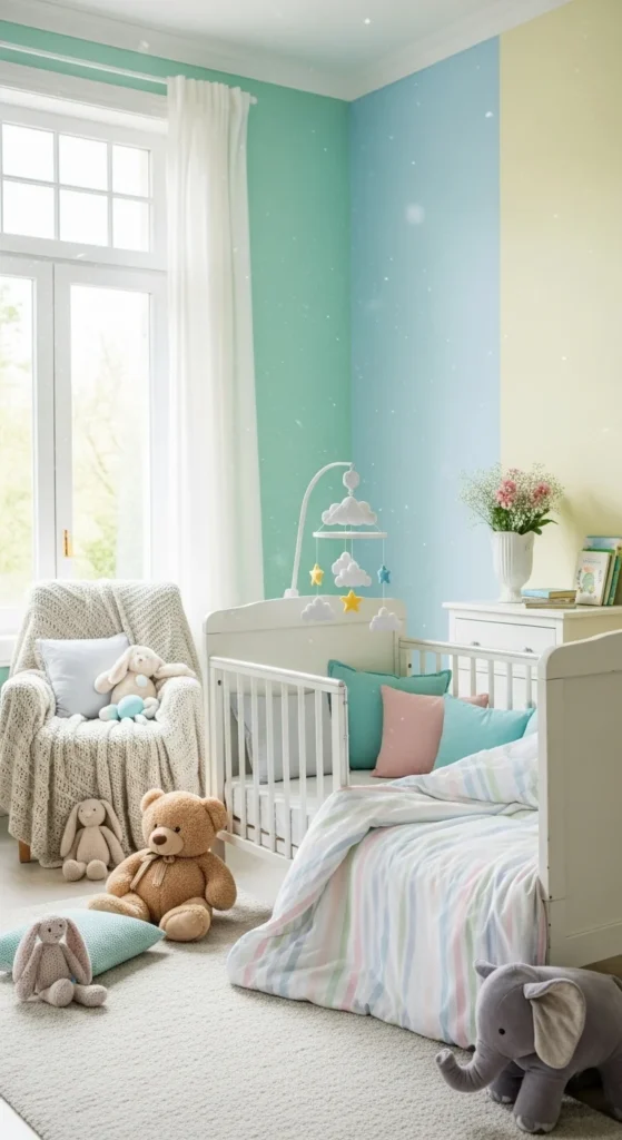 how to decorate a nursery