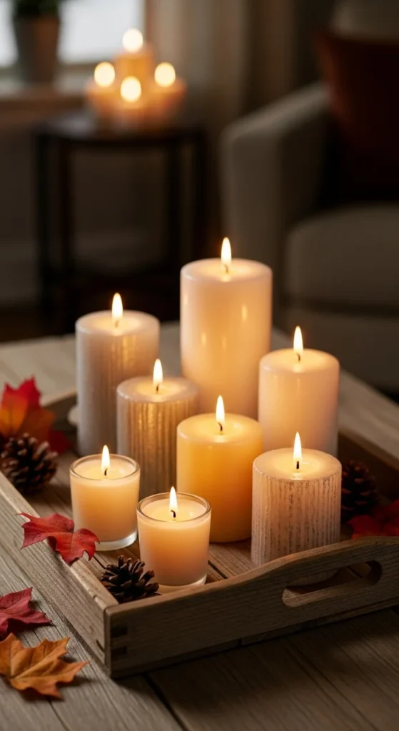 how to decorate with candles